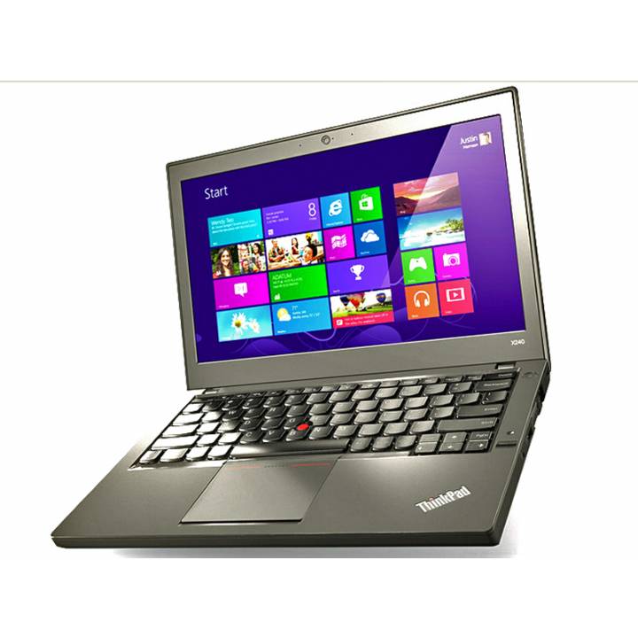 Lenovo ThinkPad X240 Laptop 12.5  Screen, 256Gb Solid State Drive, 8Gb Ram, Windows 10 Professional (Renewed Condition)