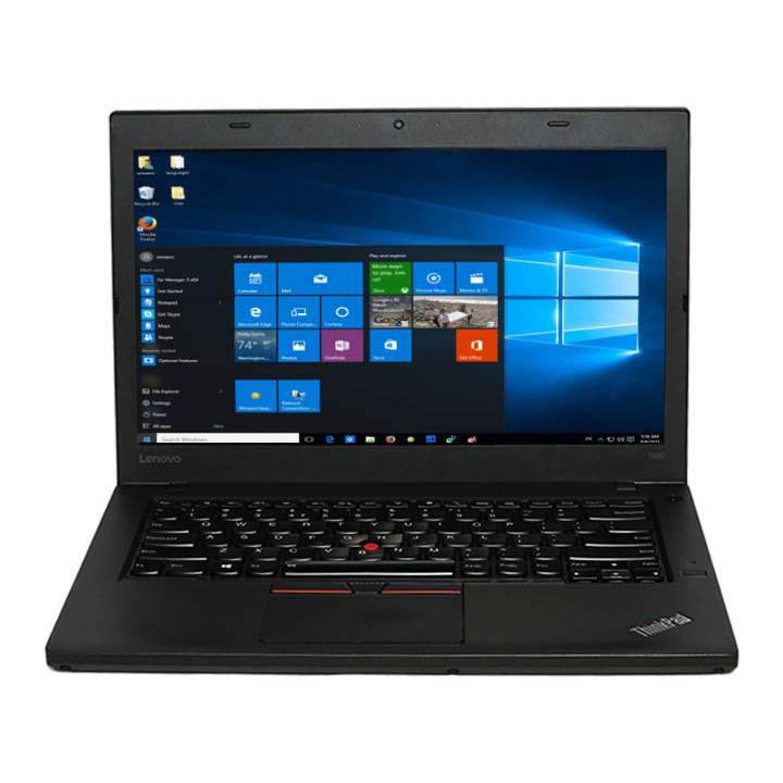 Lenovo ThinkPad T460 14-inch Laptop Intel Core i5-6300 2.4 Ghz 256Gb SSD 8Gb A Grade RENEWED