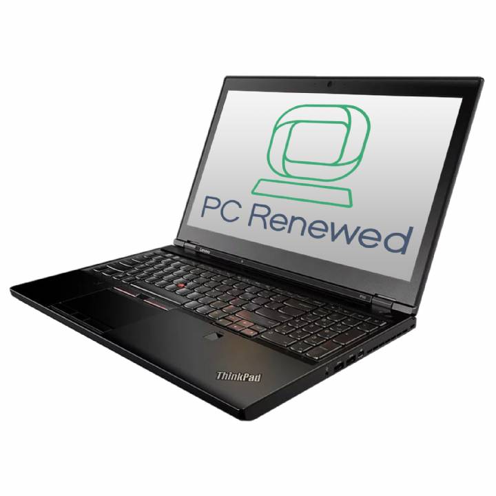 Refurbished Lenovo ThinkPad P50 Core I7-6820HQ 16GB RAM 512GB Windows 10 Pro HD Laptop