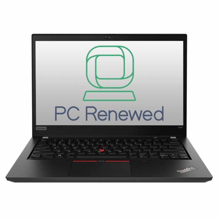 Refurbished Lenovo ThinkPad T490 Laptop Intel Core I5 8th Gen 8GB RAM 256GB SSD Windows 10 Pro 14 