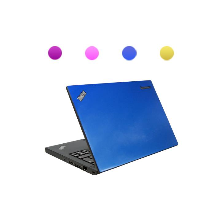 Refurbished Lenovo ThinkPad X250 Intel Core I5 4GB RAM 128GB SSD Windows 11 Pro Laptop - Blue Pink Purple Colours Available
