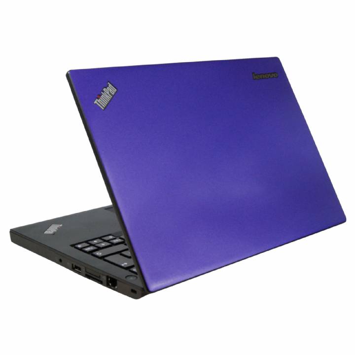 Refurbished Lenovo ThinkPad X260 Intel Core I5 4GB RAM 128GB SSD Windows 11 Pro Laptop - Blue Pink Purple Colours Available