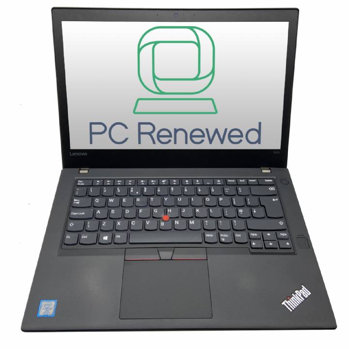 Lenovo ThinkPad T470 Intel Core I5 4GB RAM 128GB SSD Windows 10 / Windows 11 14.1  Laptop - B Grade Condition