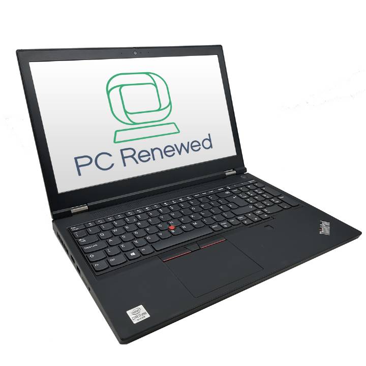 Refurbished Lenovo ThinkPad P15 Gen1 Gaming Laptop Intel Core I7-10850H Nvidia Quadro T1000 16GB RAM 512GB Windows 11 Pro