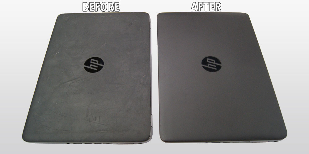 laptop vinyl cover before after picture