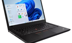 Blue Lenovo ThinkPad T480 Core I5 8th Gen 16GB RAM 256GB SSD 14" Windows 11 Pro Laptop